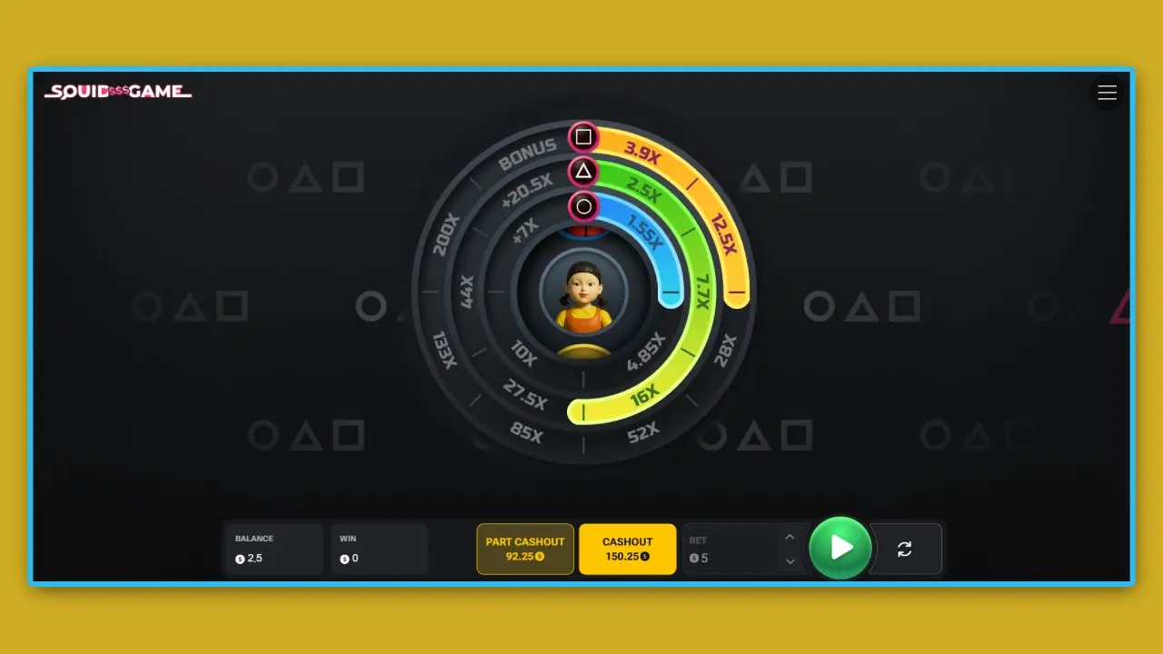 Vantaggi della versione mobile di Squid$$Game